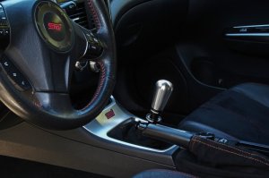 Subaru WRX STI Shift Knob - Perrin Performance - Stainless Steel Tapered - `04-`21 Subaru WRX STI Shift Knob - Perrin Performance - Stainless Steel Tapered - `04-`21